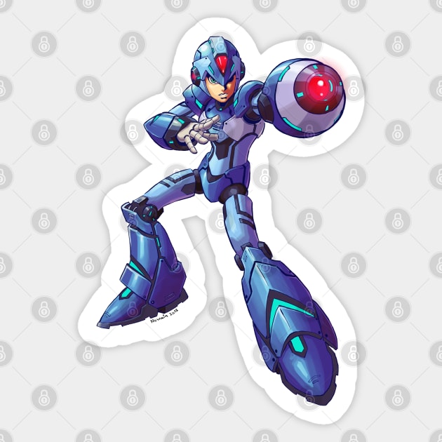 Maverick Buster Sticker by Novanim